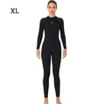 thumbnail image 2 of Titisuques Ultrathin Manga larga Pantalones largos Traje de baño One Piece Professional Impermeable espesado para nadar Snorkeling Surfing Woman / Negro XL seitruly OD017133-05, 2 of 7