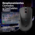 thumbnail image 4 of Mouse Gamer BALAM RUSH DRIFT PERFORM MG5 12000dpi 5 Botones Inalambrico 2.4GHz BT 5.1 Negro BR-938549 Comodidad y precisión, 4 of 6