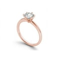 thumbnail image 2 of 1 Carat T.W. Diamond Six-Prong Solitaire 14kt Rose Gold Engagement Ring, 2 of 4
