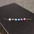 thumbnail image 2 of estrella Cabello Bling de imitación Diamante Gema Cristales Extensiones de pinza de cabellero Colco bling del pelo, 2 of 4