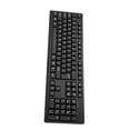 thumbnail image 2 of Teclado con cable USB de 104 teclas, teclado profesional para computadora, plug and play, color negro, para escribir en PC, juegos y oficina, 2 of 10