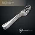 thumbnail image 2 of Tenedores Acero Inoxidable Para Restaurante Set De 12 Piezas, 2 of 6