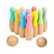 thumbnail image 2 of Juguete de de de Color para Niños, Juguete Exterior para Niños , Diversión para Interiores Y Exteriores Salvador juego de bolos, 2 of 10