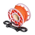 thumbnail image 3 of harper Scuba Diving Reel Dive Reel Compact Snorkeling Attachment Effortless Smooth Line Release Diving Finger Spool Scuba Spool pink, 3 of 9
