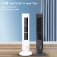 thumbnail image 4 of Air Conditioner Portable,Desktop Tower Fan,Portable Fan Conditioner with Two Speeds Simulates Natural Wind To Bring Cool And Soothing Feel Suitable For Home(White+Towel 13*4in)from ANMUYUM, 4 of 10