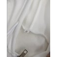 thumbnail image 7 of Women Cropped Zip Up Hoodie Long Sleeve Y2K Trendy Jacket Casual Cute Top Sweatshirt 2025 Fall Clothes for School White, 7 of 7