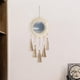 thumbnail image 3 of Espejo de pared colgante bohemio, de madera decorativas de macramé, espejo redondo bohemio para dormitorio de bebé, decoración de apartamento, 55cm Borla Marrón Baoblaze Espejo de pared de macramé, 3 of 8