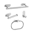 thumbnail image 2 of Juego de accesorios para baño perfecl soporte para toallas de mano gancho para toallas 4 piezas Hardware de baño, 2 of 8