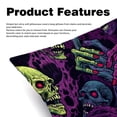 thumbnail image 2 of Halloween Pillow Covers Set with Unique Patterns - 16x16, 18x18, 20x20 Inches - Set of 2 Elegant Pillow Inserts, Throw Pillows Covers for Home for Any Occasion, 2 of 6
