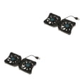 thumbnail image 1 of Cateissary USB Mini Folding 2 Fan Laptop Cooler Cooling Notebook Pad 2piezas Tipo 1, 1 of 6