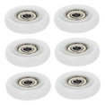 thumbnail image 6 of YSNOOWE 6Pcs Replacement Wheels for Sliding Closet Door Rollers Cabinet Installation, 6 of 8