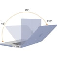 thumbnail image 4 of Mosiso New 4in1 Case for MacBook Pro 16 inch Case 2024-2021 M4 A3403 A3186 M3 A2991 M2 A2780 M1 A2485, Plastic Hard Shell&Keyboard Skin&Screen Protector&Storage Bag, Lavender Gray, 4 of 6