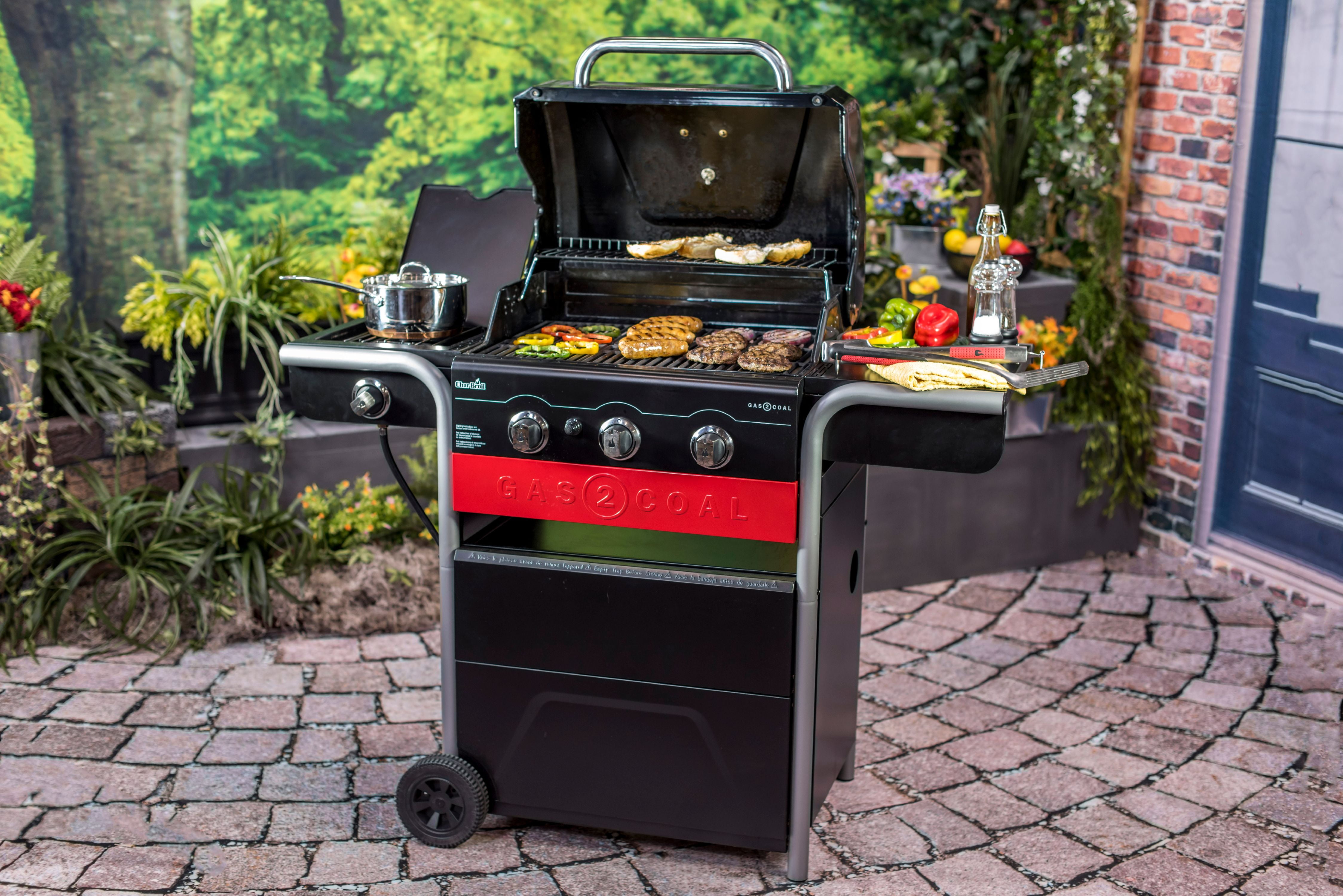 Char Broil Gas2coal Gas Charcoal Combo Grill