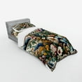 thumbnail image 2 of Ambesonne Floral Eucalyptus Bedding Set 3 Pcs, Western Bloom, Twin, Dark Tan Multicolor, 2 of 2