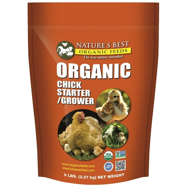 Nature's Best Organic Feeds SP512C Organic Chick Starter Grower Feed, 5