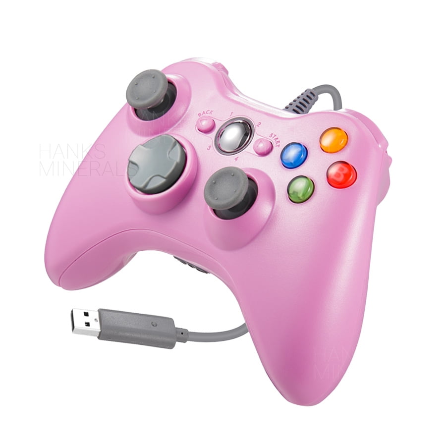 Wired Controller Gamepad For Xbox 360 PC Windows Joystick USB Pink
