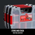 thumbnail image 4 of Organizador de almacenamiento CRAFTSMAN CMST60964M, paquete de 3 con 10 compartimentos, 4 of 6
