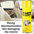 thumbnail image 4 of Car Foam Cleaner Leather and Fabric Stain Removal Multifunctional Foam Cleaner All-Purpose Cleaner for House and Car for Leather Seat for Various Vehicle Interior, Home & Outdoor Use, 4 of 9
