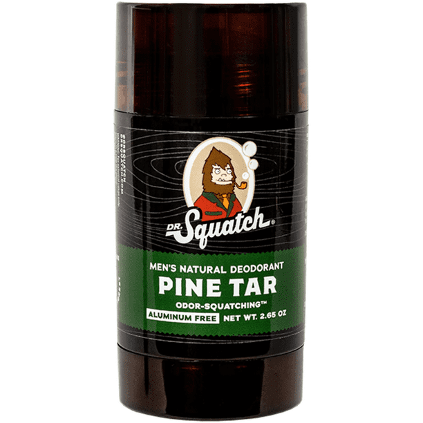 Dr Squatch Natural Deodorant Pine Tar 2 65 Oz