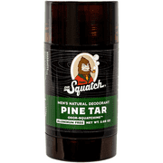 Dr. Squatch Natural Deodorant, Pine Tar, 2.65 oz