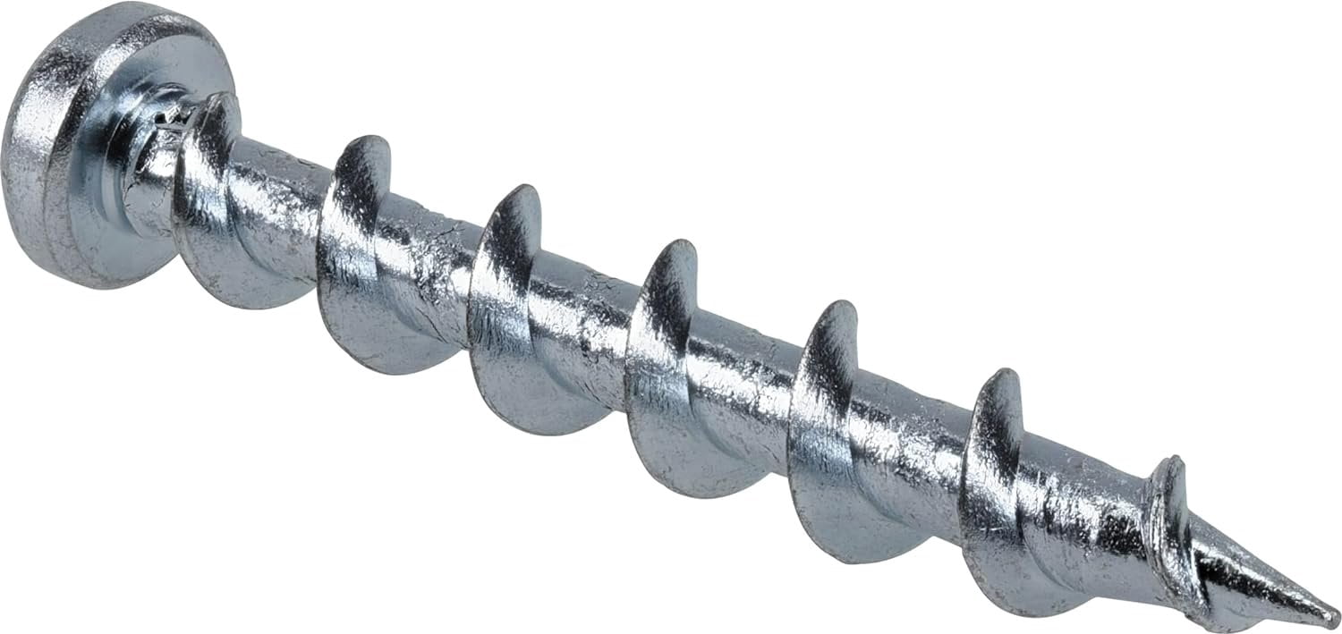 Hillman Borefast Drywall Anchors - Steel, Screw-In, Reusable - 75 Count, Silver