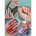 thumbnail image 2 of Uñas Lionvison, 504 unidades, acrílico transparente, 3XL, extra largas, 2 of 8