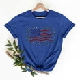 thumbnail image 6 of Youyipin womens tops USA spring fashion Shirt for Women 4th of July Shirts American Flag T-Shirt Patriotic graphic tees for women, 6 of 6