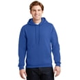thumbnail image 1 of Jerzees Men's Long Sleeve SUPER SWEATS Pullover Hooded Sweatshirt - 4997M, 1 of 1