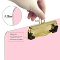 thumbnail image 4 of Plastic Clipboard Acrylic Hanging Clip Board with Gold Low Profile Office School Supplies 12.5x9 Soft Pink, 4 of 9