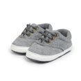 thumbnail image 3 of Baby Boys Girls Soft Sole Sneakers Non Marking Outsole Lace Up Look Crib Shoes for Infant Toddler 0-18 Months, 3 of 5