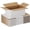 15 Pack White, variant on 40 Pack 5x5x5 Shipping Boxes for Small Business, White Corrugated Cardboard Small Box for Packaging, Moving, Mailing, and Storing