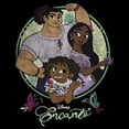 thumbnail image 2 of Men's Encanto Mirabel, Isabela & Luisa Magical Sisters  Sweatshirt Black X Large, 2 of 4