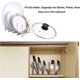 thumbnail image 4 of Pack Of 2 Lid Holders, Rib Holders, Stainless Steel, Adjustable Economy Holder, Multifunctional Telescopic Storage Rack, Damper Drainer Storage Organi, 4 of 5