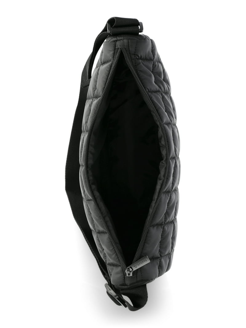 Reebok Women's Savannah Quilted Handbag, Black - Walmart.com
