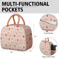 thumbnail image 6 of Womens Princess Carriage Pattern Lunch Box for Work,Insulated Lunch Bag for Women,Loncheras Para Mujer,Leakproof Adult Lunch Bag for Work,Beach,Travel,Picnic,Camping, 6 of 7