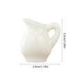 thumbnail image 3 of Fasiaou 2 Counts Ceramic Mini Vase with Magnetic Suction for Refrigerator Small Flower Arrangement Decoration Waterproof Kitchen & Office Desk Ornament Tiny Planter for Succulents, 3 of 6