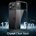 thumbnail image 3 of JETech Case for iPhone 17 Pro 6.3-Inch, Non-Yellowing Shockproof Phone Bumper Cover (Black), 3 of 5