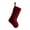 Red, variant on 20 Inches Wine Red Christmas Stocking Personalized Soft Velvet Hanging Burgundy Christmas Stocking Decoration for Family New Year Holiday Party Decor