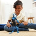 thumbnail image 7 of DC Comics, Battle-Mode Blue Beetle Action Figure, 12-inch, Lights & Sounds, Easy to Pose, Movie Superhero Kids Toys for Boys & Girls, Ages 4+, 7 of 7