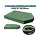 thumbnail image 1 of (160*113*22cm) Cubierta de caja de arena para jardín para niños, cubierta de baño impermeable pequeña para Patio, barco, sombrilla verde, 1 of 4