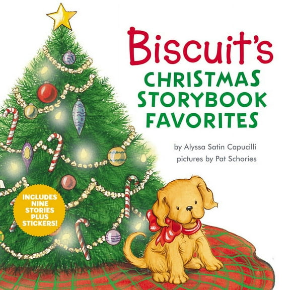 Biscuit Biscuit's Christmas Storybook Favorites: Includes 9 Stories Plus Stickers! a Christmas Holiday Book for Kids, (Hardcover)
