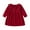 Red-2, variant on HNMKIU Solid Knit Sweater Dress Spring Winter Long Sleeve Thick Dress Cute Sweaters for Babys Kids Toddler Girls 1-6y Yellow-2,3-4 Years