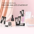 thumbnail image 2 of Morovan Poly Gel Nail Kit Starter Kit: 6 Colors Poly Nail Gel Kit with U V Lamp Complete Nail Extension Poly Gel Kit for Beginners, 2 of 9