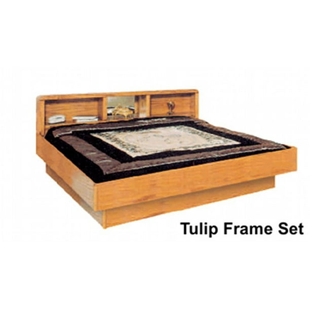Tulip Headboard Semi Waveless Mattress, How To Make A Waterbed Frame