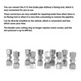 thumbnail image 3 of 20pcs 35mm/1.38in Quick Connector Double Cutting Ring No Flanging for Repairing 4.75mm/0.19in Brake Line, 3 of 4