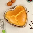 thumbnail image 5 of Heart-Shaped Cake Pan with Removable Bottom | 8 Inch Baking Pan for Cheesecakes & Desserts | Carbon Steel Springform Pan for Home Bakers | Non-Stick Cake Mold for Chiffon Cakes & Brownies, 5 of 6
