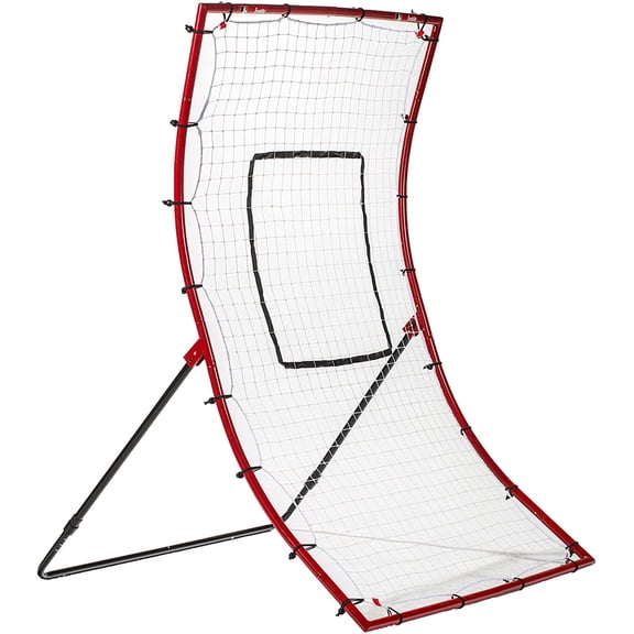 Baseball Rebounders   Pitchback Nest - Pitch Return Trainer   Rebound Net with Attachable Pitching Target- All Angle Fielding Rebound Net for Grounders   Pop Flies