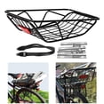 thumbnail image 4 of Almencla Bike Back Basket Sturdy Bike Cargo Rack for Carrying Groceries Bikes Camping wavy, 4 of 8