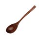 thumbnail image 1 of Cuchara, genérica, juego de cucharas de madera para agua, para mezclar arroz y beber fideos marrones, 1 of 9