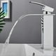 thumbnail image 3 of Bathroom Basin Waterfall Faucet Stainless Steel Hot and Cold Dual Control Tap for Home, 3 of 5